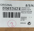 00653424 Bosch Display Module Genuine Oem See List Of Replacement Numbers
