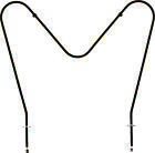 8008245 00761 Camco Manufacturing Bake Element 014717007610