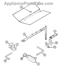 3601f215-45 0309074 Maytag Whirlpool Maytag-whirlpool-jenn-air Range
