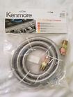 22-49698 Kenmore Gas Range Connector Hose Mip Fittings New 091712009610