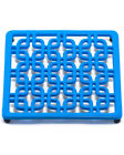 30102971630000 Old Dutch Square Blue Aster Deco Trivet 045642881723