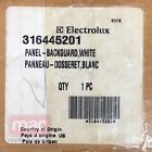 316445201 Frigidaire New Genuine Oem White Backguard Panel