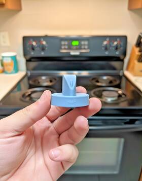 79078859602 3dreloaded Stove Knob For Kenmore Range Model Black Set Of 4