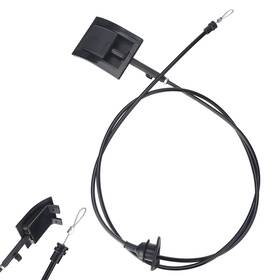 F-250 3mirrors 909991971999 Hood Latch Release Cable And Handle With 1987-1997 Ford Super Duty F-150