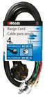 550761 Woods Srdt Range Appliance Power Supply Cord 009326509518