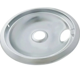 83600 6 Pack Chrome 8inch Universal Electric Range Stove Burner Bowl Drip Pan