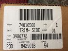 74010560 Maytag Whirlpool Part Number Stove Trim Side Black