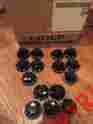 800428 Knb-blk Wolf Renovators Delight Nib Stove Black Range 15 Knobs