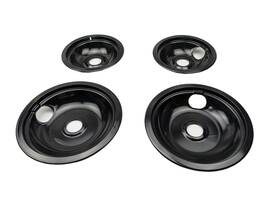 5304430150 Aftermarket B073pm5cww Burner Drip Pan Porcelain Black 8-inch For Frigidaire Kenmore Crosley