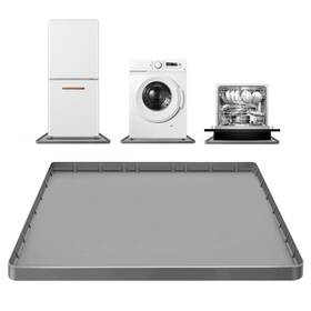 Cjjp0731 Ailoocedi Large Thickened Washing Machine Mat 30 Inch X 28 Silicone Under Washer And Dryer