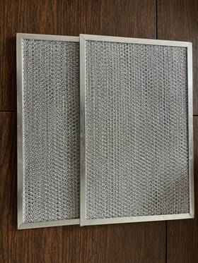 Aff111-m2 Air Filter Factory 9-1/4 Inch X 14-1/2 3/8 Aluminum Mesh Grease Ducted Range Hood Filters 2 Pack