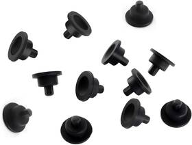 815689 Allstare Wolf Gas Cooktop Grate Rubber Feet - 12 Pack