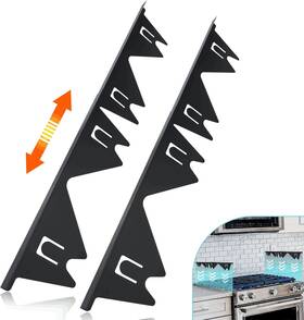 Alm-01 Almcals Stove Gap Covers Stainless Steel 2 Pack Filler Easy Retractable Lengt