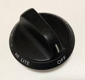 31905430b Amana One Black Gas Burner Control Knob Part # Stove Cooktop Range