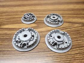 Agr6011vdbo Amana Complete Burner Head Set 4 For Range M#