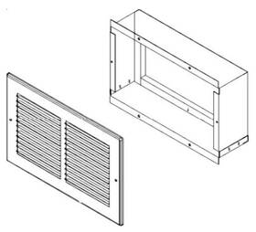 Tdk02b Amana Terminal Duct And Grille Kit For Ptacs