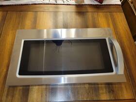 Amv1150vas-5 Amana W10333874 Microwave Door Stainless Steel Trim W10111667