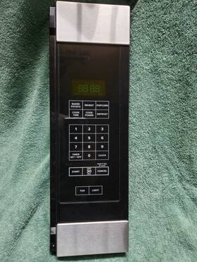 W11544456 Amana W10841629 Microwave Touchpad Control Panel/board Stainless W10918931