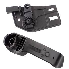 Amavoler 700433716751 Hood Latch Release Handle Bracket Black Fit For Vw Jetta Golf Mk4 Beetle Skod