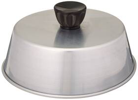 American Metalcraft 704339137801 Inc. Aluminum 6 Inch Round Basting Cover With Knob 6-inch Silver