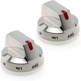 Dg64-00473a Ami Parts 706597527592 Gas Stove Knobs Compatible With Samsung Silver