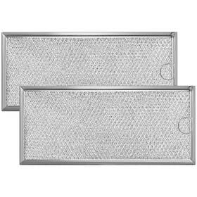 Wb06x10596-2 Ami Parts 2 Pack Microwave Grease Filter Compatible With Count Of 1 Silver