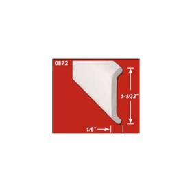 021-87203-8 Ap Products - Non Flat Trim Mill 8ft Ea Each