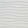 Art3d Plastic Wall Panel Pvc Wave Design White