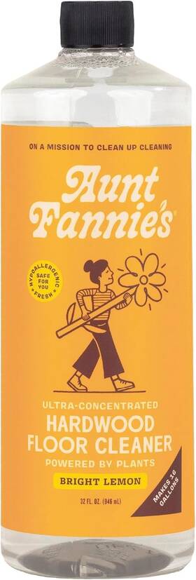 Aunt Fannies 850017338012 Ultra Concentrated Hardwood Floor Cleaner Vinegar-free Plant
