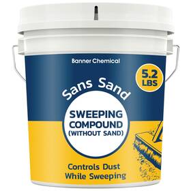 Banner Chemical 850052765156 Sans Sand Gritless Sweeping Compound 80 Ounce Pack Of 1