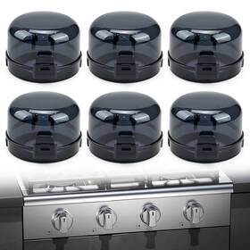 Beature 445025815834 6-pack Stove Knob Safety Covers - Gas Oven Locks For Diameter Under 2.7 Inc