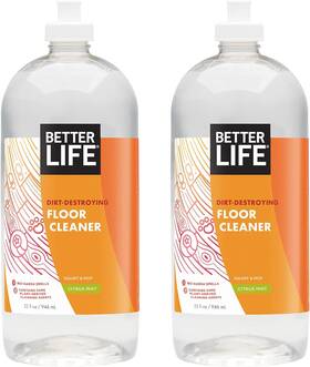 Better Life 819524010965 Floor Cleaner - Liquid Multipurpose 32 Fl Oz Pack Of 2