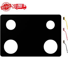 Mld-4 Bezoku 30-inch Whirlpool Gas Stove Cover - 0.5mm Reusable Splatter Guard Liner