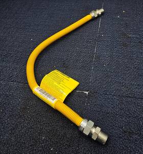 Gcz50-50m-24c Bluefin Qty 2 1/2 Inch Id 5/8 Od X 24 Coated Ss Gas Connector