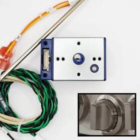 Csk-1000040 Bluestar Electronic Thermostat Kit Large Oven With Stainless Steel Knob