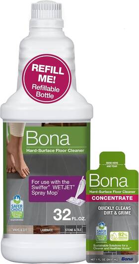 Wm700054013 Bona Multi-surface Floor Cleaner Bottle For Use With 32 Fl Oz Pack Of 1