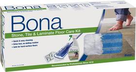 Wm710013359 Bona Stone Tile And Laminate Floor Care System 4-piece Set