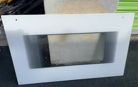 Hbl532auc Bosch 00239412 30 Inch Oven Front Outer Door Glass White Fits Many Hbl532auc Bosch 00239412 30 Inch Oven Front Outer Door Glass White Fits Many