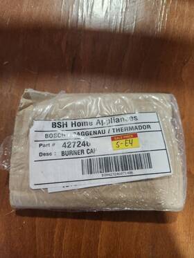 00427246 Bosch Oem Gaggenau Thermador Burner Cap 427246 New Genuine Bsh Part