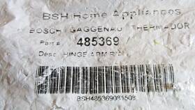 00485369 Bosch / Thermador Oven Range - Hinge Arm 485369 New Open Box