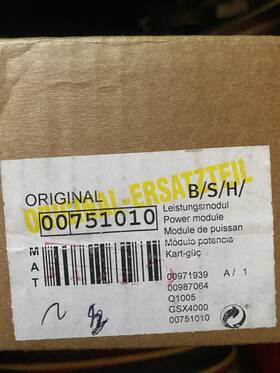 00751010 Bosch Power Module Oem New