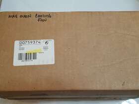 00759374 Bosch New Oven Fan Sealed Box Oem