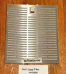Hcp50652uc Bosch 00795588 Grease Filter For Model# Hcp50652uc/02 Vent Hood Z13-43