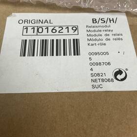 11016219 Bosch Oem Genuine Range Relay Module New