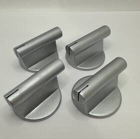 173583 Bosch 4 Pcs Oem Genuine Gaggenau Cooktop Control Knob Gas Valve