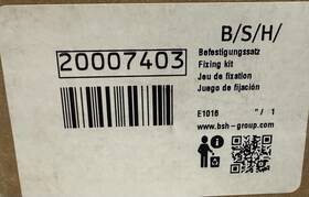 20007403 Bosch Fixing Kit