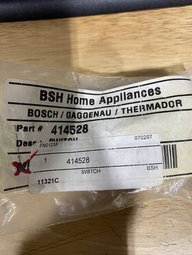 414528 Bosch Switch Oem