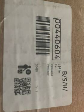 00440604 Bosch 440604 Thermador Exhaust Fan Motor Oem Part Number Replaces