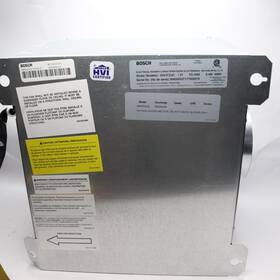 Dhi1fzuc Bosch 600 Cfm Inline Blower For Downdraft Vents Silver