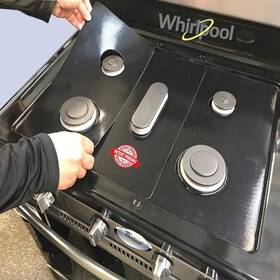Wpl20t6a32170 Branded Stove Protector Liners Compatible With Whirlpool Stoves Gas Ranges Wpl20t6a32170 Branded Stove Protector Liners Compatible With Whirlpool Stoves Gas Ranges